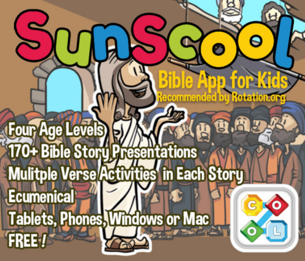 Sunscool Bible App Road to Emmaus