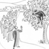Jesus-Zaccheus-Tree-Vallotton: Jesus sees Zacchaeus in a tree