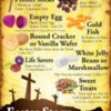 Resurrection Trail Snacks: Food for the journey!