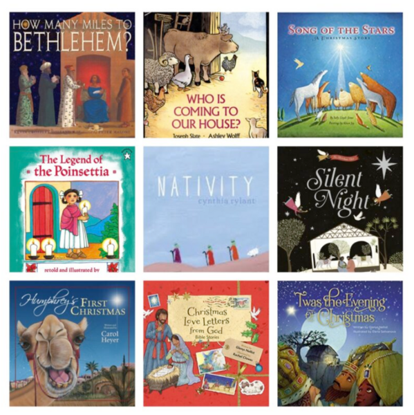 Recommended books about Christmas for children and church