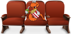 Wormy in theater seats