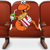 Wormy in theater seats