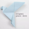 Origami.peace.dove.Isaiah.Christmas.craft