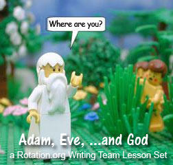 Adam and Eve lesson set for children