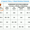 Four Week Rotation Model Schedule