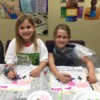 Kids making Passover, Holy Week Banner