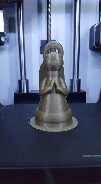 Advent angel tree topper 3D printing