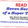 7 Secrets Super Teacher Graphic