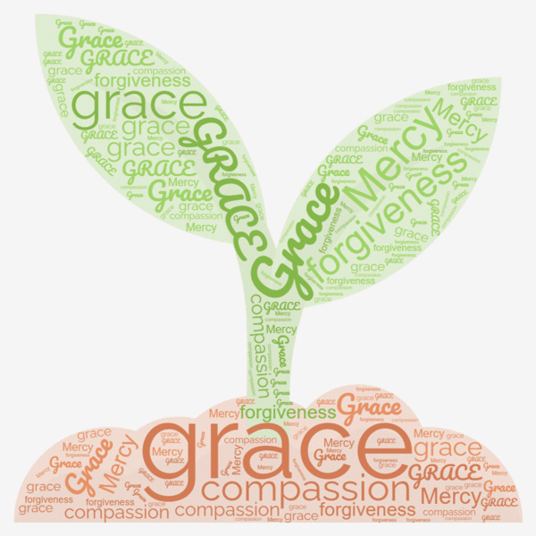 Grace defined for children WordCloud