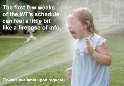 A firehose of work