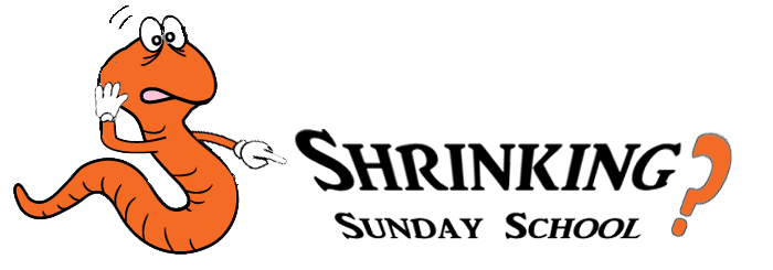 Shrinking Sunday Schools freak out Wormy!