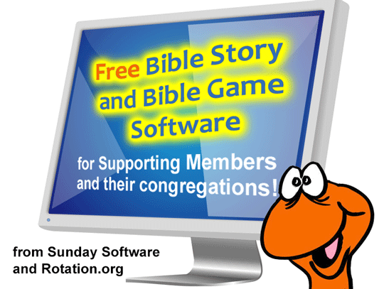 Free Bible story software for children