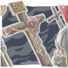 Jesus on the cross illustration