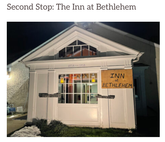 Inn at Bethlehem Advent Station