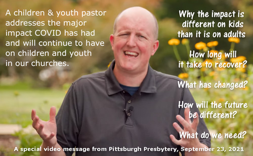 Message from the Pittsburgh Presbytery on where are kids