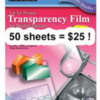 transparencysheetcost