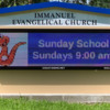 Immanuel's electronic sign