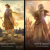 Bible Posters of Daniel, Joseph, Ruth, and Moses
