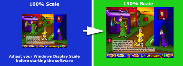 How to change the Windows Display Scale