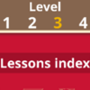 Lesson Index on Main Screen of App