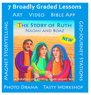 7 Creative Sunday School Lessons about Ruth and Boaz