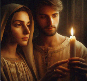 Mary-Joseph-Candle